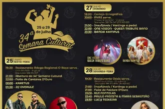 Evento - Semana Cultural de Santa Marta de Penaguião - Santa Marta de Penaguião - De sexta-feira, 25 de julho de 2025 a terça-feira, 29 de julho de 2025