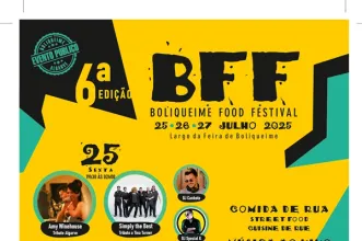 Evento - BFF – Boliqueime Food Festival - Boliqueime - De 25 de julho de 2025 a 27 de julho de 2025