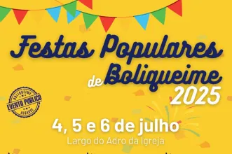 Evento - Festas Populares de Boliqueime - Boliqueime - De 4 de julho de 2025 a 6 de julho de 2025