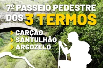 Evento - Passeio Pedestre dos Três Termos - Junta de Freguesia de Santulhão - 21 de abril de 2025