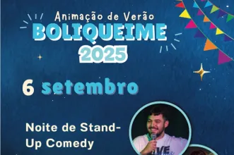 Evento - Noite de Stand-Up Comedy – Animação Verão Boliqueime - Boliqueime | JF de Boliqueime - 6 de setembro de 2025 das 21:30 as 23:59