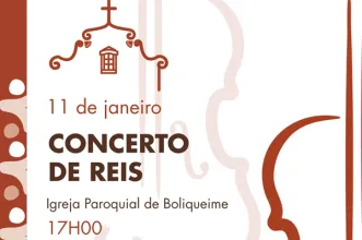 Evento - Concerto de Reis Freguesia de Boliqueime - Boliqueime | JF de Boliqueime - 11 de janeiro de 2026 das 17:00 as 19:00