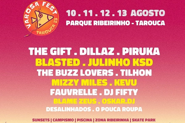 Evento - Varosa Fest - Tarouca| Tarouca| Douro - De 1 a 4 de Agosto