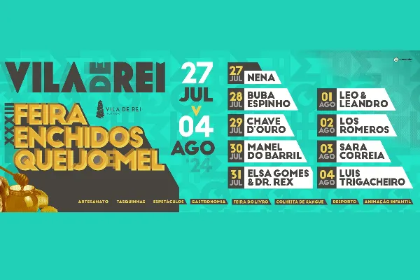 Evento - Feira de Enchidos, Queijo e Mel - Vila de Rei| Vila de Rei| Beira Baixa - Primeiro Fim de semana de Agosto