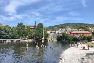 Local - Praia Fluvial de Avô - Avô| Oliveira do Hospital| Região de Coimbra| Portugal