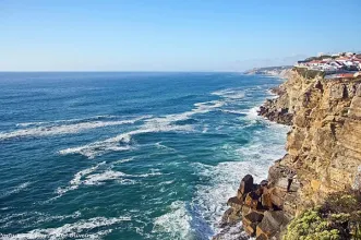Local - Praia das Azenhas do Mar - Sintra| Área Metropolitana de Lisboa| Portugal