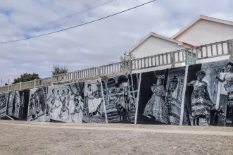 Ponto de Interesse - Mural das Carreiras  - Carreiras| União de Freguesias Carvoeira Carmões| Torres Vedras| Oeste| Portugal