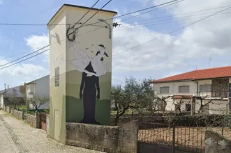 Ponto de Interesse - Posto de Transformação - Arte Urbana  - Picote| Miranda do Douro| Terras de Trás-os-Montes| Portugal