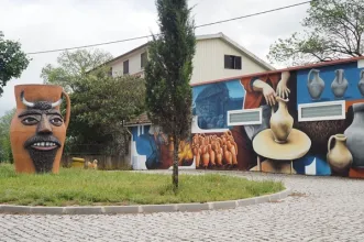 Local - Mural de Pinela  - Pinela| Bragança| Terras de Trás-os-Montes| Portugal