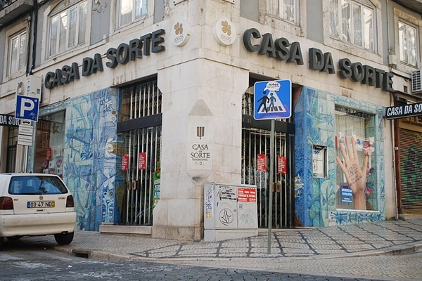 Local - Painel Cerâmico da Casa da Sorte - Santa Maria Maior| Lisboa| Área Metropolitana de Lisboa