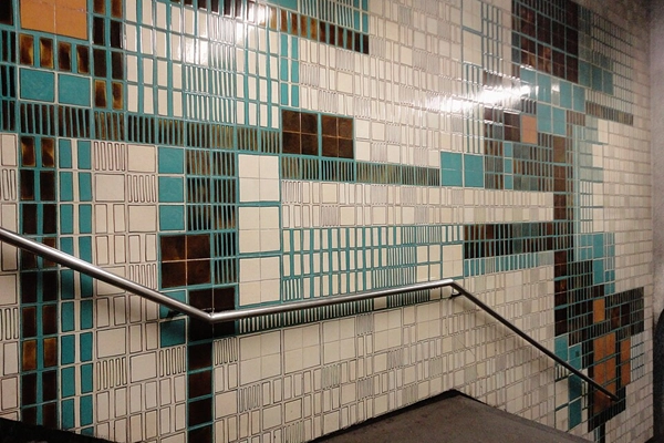 Local - Azulejos na Estação de Metro do Intendente - Arroios| Lisboa| Área Metropolitana de Lisboa