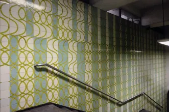 Local - Azulejos na Estação de Metro do Areeiro - Areeiro| Lisboa| Área Metropolitana de Lisboa| Portugal