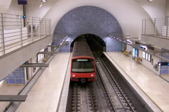 Local - Azulejos na Estação de Metro de Telheiras - Lumiar| Lisboa| Área Metropolitana de Lisboa