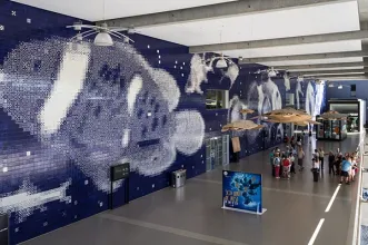 Local - Painel de azulejos do Oceanário (Antigo Pavilhão dos Oceanos) - Parque das Nações| Lisboa| Área Metropolitana de Lisboa| Portugal