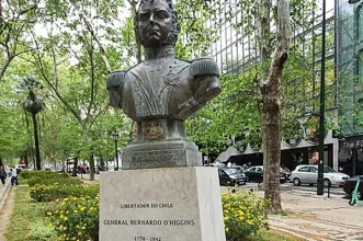 Local - Homenagem a Bernardo O'Higgins - Libertador da República do Chile  - Santo António| Lisboa| Área Metropolitana de Lisboa| Portugal