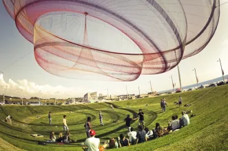 Ponto de Interesse - "She Changes" (Anémona) de Janet Echelman   - Matosinhos | Matosinhos| Área Metropolitana do Porto