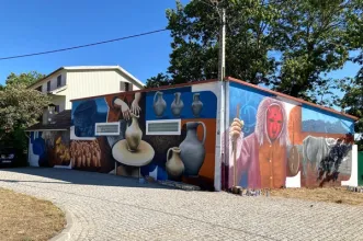 Local - Mural de Pinela  - Pinela| Bragança| Terras de Trás-os-Montes