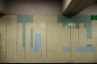 Local - Azulejos na Estação de Metro de Arroios - Arroios| Lisboa| Área Metropolitana de Lisboa