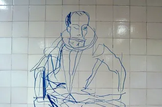 Local - Azulejos na Estação de Metro do Alto dos Moinhos - São Domingos de Benfica| Lisboa| Área Metropolitana de Lisboa