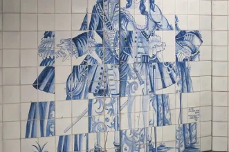 Local - Azulejos na Estação de Metro do Campo Grande - Lumiar| Lisboa| Área Metropolitana de Lisboa