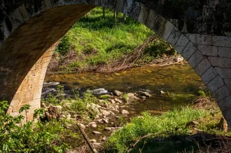 Ponto de Interesse - Ponte Românica - Santo Adrião - Santo Adrião| Armamar| Douro