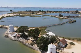 Rota - Passadiços de Alburrica  - Barreiro