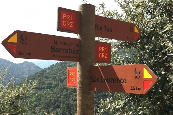 Route - PR1 CRZ Trilho de S. Lourenço - Pombal| Carrazeda de Ansiães| Douro| Portugal