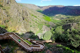 Rota - Passadiços do Mondego  - Barragem do Caldeirão | Guarda| Beiras e Serra da Estrela| Portugal