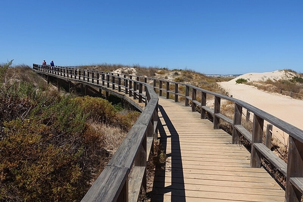 Route - Passadiços de Alvor - Praia dos Três Irmãos | Ria de Alvor | Portimão| Algarve| Portugal