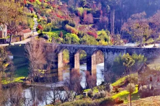 Rota - Circuito Pedestre das Caldas da Felgueira - Caldas da Figueira| Nelas| Viseu Dão Lafões| Portugal