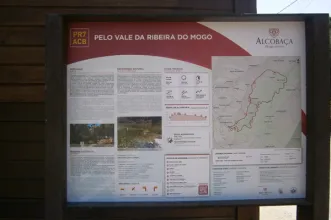 Route - PR7 – Vale da Ribeira do Mogo - Chiqueda | Junta de Freguesia de Aljubarrota| Alcobaça| Oeste| Portugal