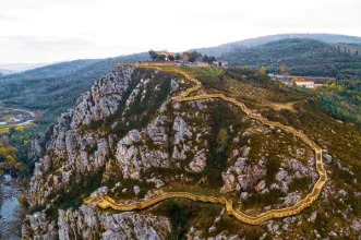 Rota - Passadiços do Cerro da  Candosa - Candosa - Vila Nova do Ceira| Góis| Região de Coimbra| Portugal