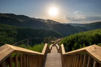 Rota - Passadiços do Mondego  - Barragem do Caldeirão | Guarda| Beiras e Serra da Estrela| Portugal