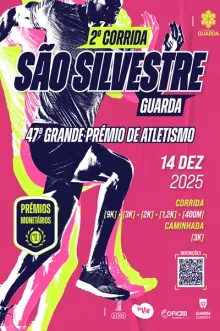 Evento - Corrida São Silvestre - Guarda - Guarda| Beiras e Serra da Estrela| Portugal - 14, dez 2025