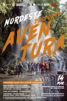 Evento - Nordeste Desporto Aventura – Canyoning, Slide, Rappel, BTT e Caminhada - Nordeste| Região Autónoma dos Açores| Portugal - 14, mar 2026